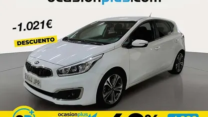 Usado Kia Ceed GT 136 CV (100 kW) 2016 Blanco Utilitario