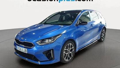 Usado Kia Ceed GT GT-Line 140 CV (102 kW) 2020 Azul Utilitario