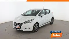 Blanco Usado 2017 Nissan Micra Acenta Utilitario | 9399 € (Precio justo)