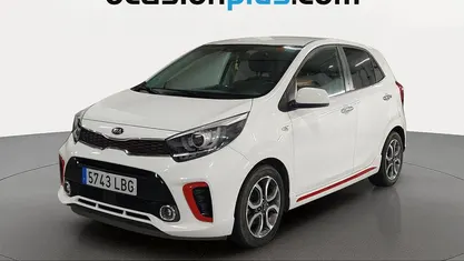 Usado Kia Picanto GT-Line 84 CV (61 kW) 2019 Blanco Utilitario
