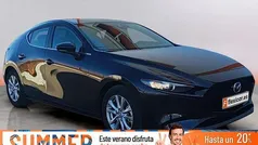 Negro Usado 2019 Mazda 3 Berlina | 18.270 € (Precio justo)