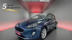 Azul Usado 2021 Ford Fiesta Trend Utilitario | 10.990 € (Buen precio)