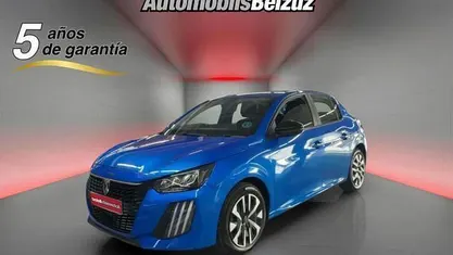 Usado Peugeot 208 Active 102 CV (75 kW) 2024 Azul Utilitario