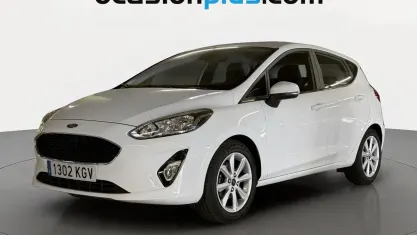 Usado Ford Fiesta Trend+ 86 CV (63 kW) 2018 Blanco Utilitario