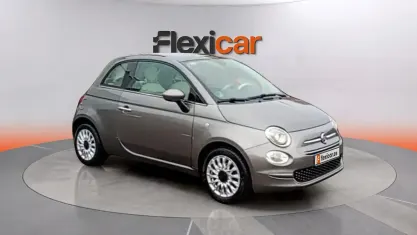 Usado Fiat 500 Lounge 69 CV (50 kW) 2019 Gris Berlina