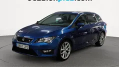 Azul Usado 2016 Seat Leon ST FR Familiar | 15.950 € (Precio justo)