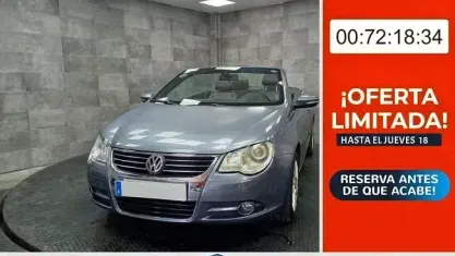 Usado VW Eos 140 CV (102 kW) 2010 Gris Descapotable