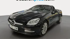 Negro Usado 2015 Mercedes SLK200 Descapotable | 21.750 € (Precio justo)