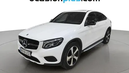 Usado Mercedes GLC220 170 CV (125 kW) 2019 Blanco Coupe