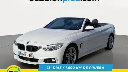 Blanco Usado 2014 BMW 420 Descapotable | 18.990 € (Precio justo)
