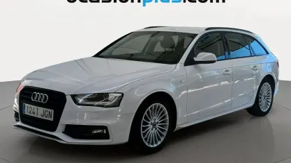 Usado Audi A4 S-Line 163 CV (119 kW) 2015 Blanco Familiar