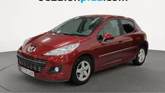 Rojo Usado 2010 Peugeot 207 Sportium Utilitario | 5900 € (Precio justo)