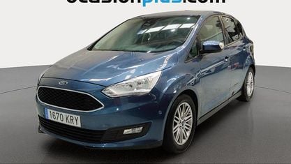 Käytetty Ford C-MAX Trend+ 125 HP (91 kW) 2018 Sininen Tila-auto