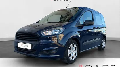 Begagnad Ford Tourneo Courier Ambiente 100 HK (73 kW) 2018 Blå Minibuss