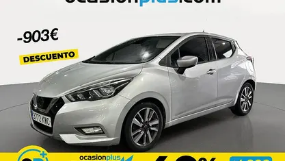 Occasion Nissan Micra N-Connecta 90 PK (66 kW) 2017 Grijs Hatchback