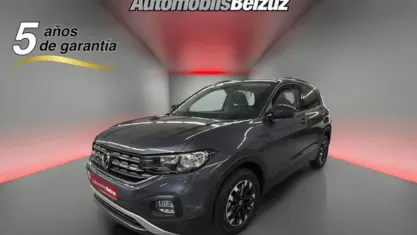 Usado VW T-Cross Advance 110 CV (80 kW) 2022 Gris SUV