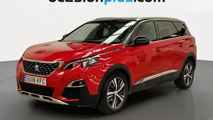 Używany Peugeot 5008 GT-line 150 KM (110 kW) 2017 Czerwony SUV