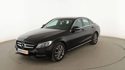 Usado Mercedes C220 Avantgarde 170 CV (125 kW) 2014 Negro Berlina