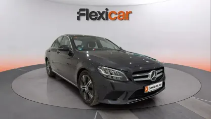 Usado Mercedes C200 184 CV (135 kW) 2021 Negro Berlina