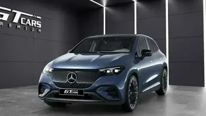 Usado Mercedes EQS500 330 kW (449 CV) 2025 Azul SUV