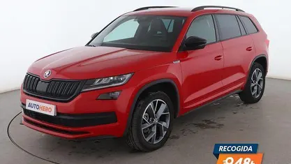 Rojo Usado 2020 Skoda Kodiaq SportLine SUV | 28.099 € (Precio justo)