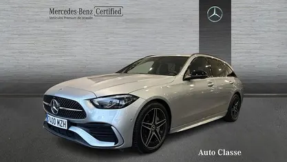 Usado Mercedes C220 200 CV (147 kW) 2025 Gris Familiar
