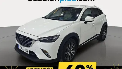 Blanco Usado 2015 Mazda CX-3 Luxury SUV | 10.695 € (Buen precio)