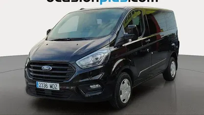 Usado Ford Transit Custom Trend 130 CV (95 kW) 2023 Negro Familiar