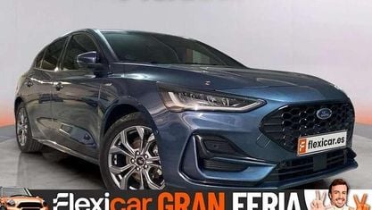 Usado Ford Focus ST-Line 125 CV (91 kW) 2023 Azul Berlina