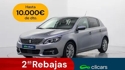 Gris Usado 2021 Peugeot 308 Allure Berlina | 10.690 € (Buen precio)