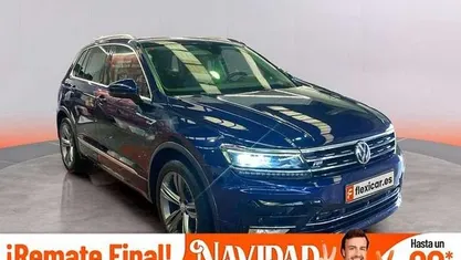 Azul Usado 2017 VW Tiguan Sportline SUV | 24.490 € (Precio justo)