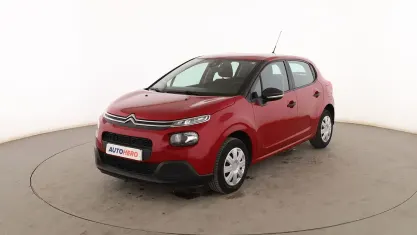 Usado Citroën C3 Live 68 CV (50 kW) 2018 Rojo Utilitario