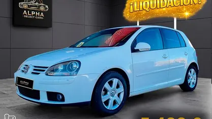 Brugt VW Golf VI Highline 105 HK (77 kW) 2008 Hvid Hatchback