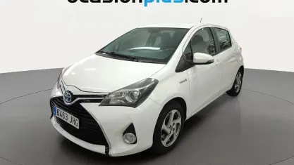 Brugt Toyota Yaris Hybrid Active 100 HK (73 kW) 2015 Hvid Hatchback