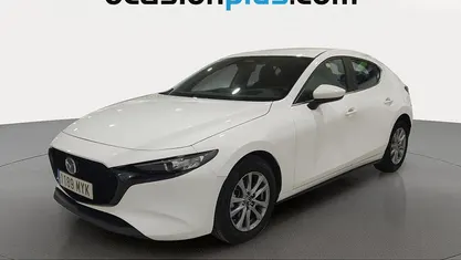 Usado Mazda 3 Prime-Line 140 CV (102 kW) 2025 Blanco Utilitario