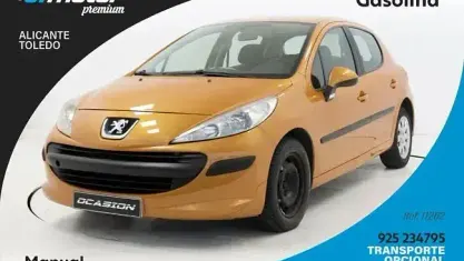 Usado Peugeot 207 75 HP (55 kW) 2007 Laranja Sedan