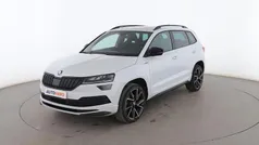 Blanco Usado 2021 Skoda Karoq SportLine SUV | 20.399 € (Precio justo)