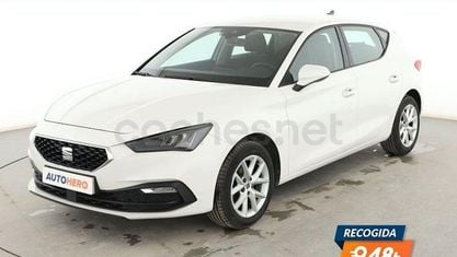 Usado Seat Leon Reference 110 CV (80 kW) 2021 Blanco Berlina