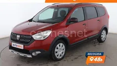 Rojo Usado 2019 Dacia Lodgy Monovolumen | 13.999 € (Precio justo)