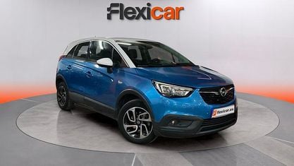 Käytetty Opel Crossland X Design Edition 110 HP (80 kW) 2018 Sininen Katumaasturi