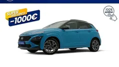 Azul Usado 2022 Hyundai Kona N Line SUV | 16.985 € (Precio justo)