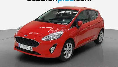 Rojo Usado 2019 Ford Fiesta Trend+ Utilitario | 9000 € (Super precio)