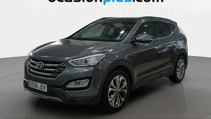 Usado Hyundai Santa Fe Style 197 CV (144 kW) 2015 Gris plata SUV