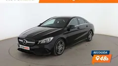 Negro Usado 2018 Mercedes CLA200 AMG line Berlina | 26.199 € (Precio justo)
