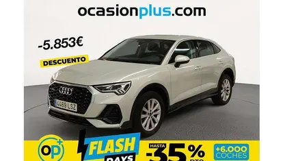 Usado Audi Q3 Sportback Advanced Plus 200 CV (147 kW) 2021 Gris plata SUV