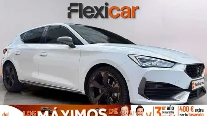 Begagnad Cupra Leon 190 HK (139 kW) 2023 Vit Halvkombi