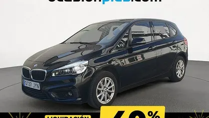 Negro Usado 2017 BMW 218 Active Tourer Monovolumen | 13.880 € (Super precio)