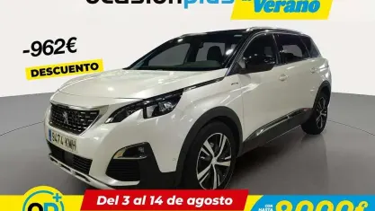 Usado Peugeot 5008 GT-line 181 CV (133 kW) 2018 Blanco SUV