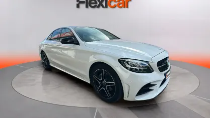 Usado Mercedes C200 160 CV (117 kW) 2020 Blanco Berlina