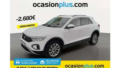 Blanco Usado 2023 VW T-Roc Life SUV | 23.682 € (Buen precio)
